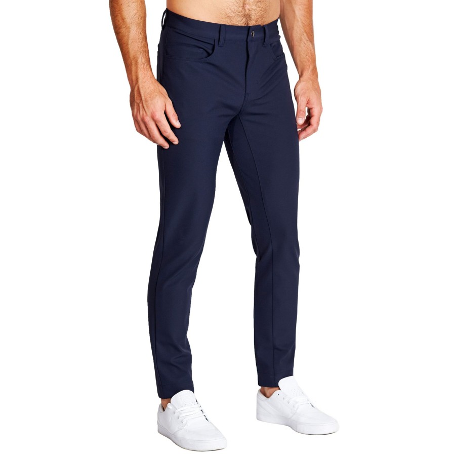 Bottoms State and Liberty Clothing Company | Athletic Fit Stretch Tech Chino - Navy