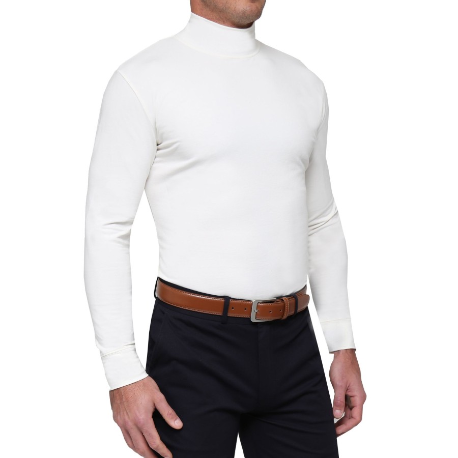 Tops State and Liberty Clothing Company | Mock Turtleneck - Cream