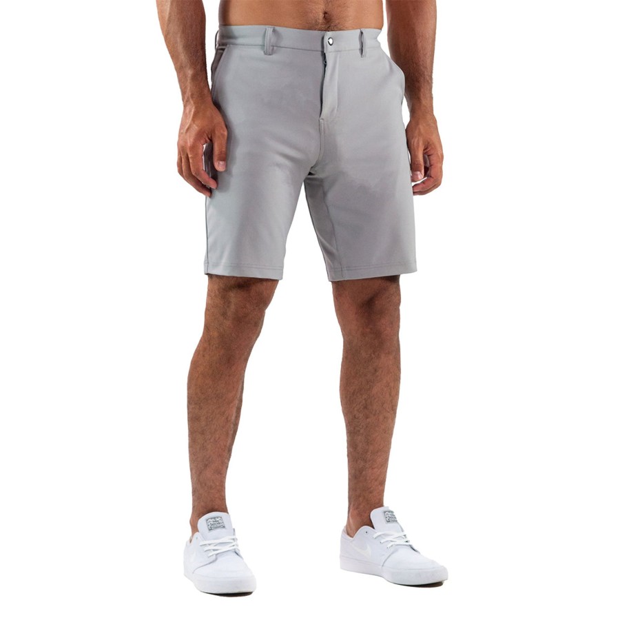 Bottoms State and Liberty Clothing Company | Athletic Fit Shorts - Light Grey