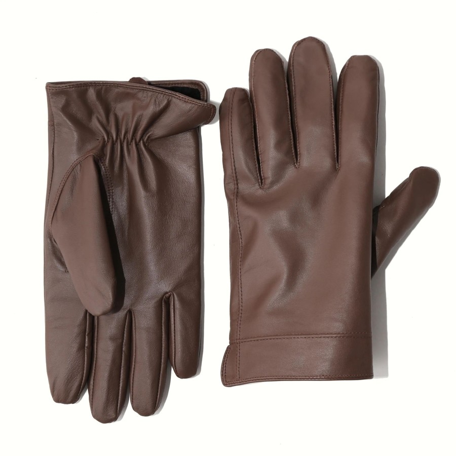 Accessories State and Liberty Clothing Company | Leather Gloves - Dark Brown