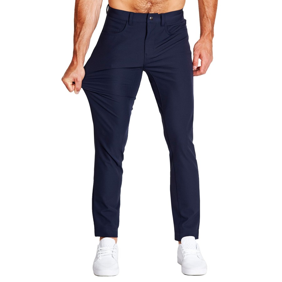 Bottoms State and Liberty Clothing Company | Athletic Fit Stretch Tech Chino - Navy