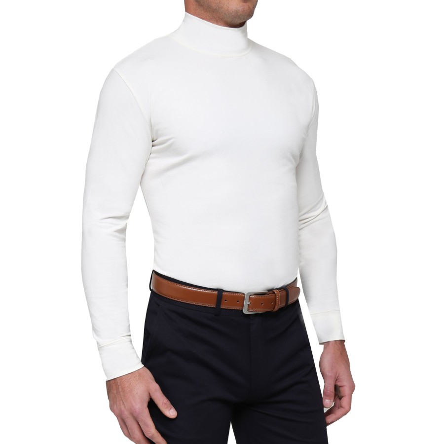 Tops State and Liberty Clothing Company | Mock Turtleneck - Cream