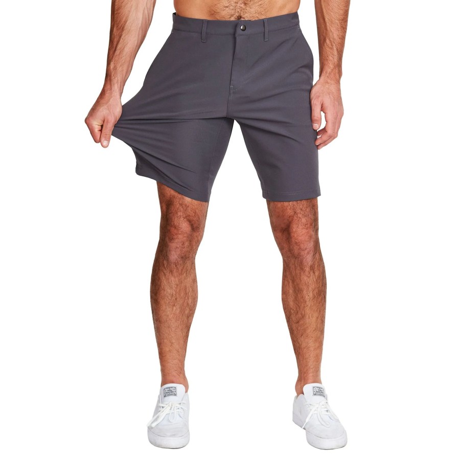 Bottoms State and Liberty Clothing Company | Athletic Fit Shorts - Charcoal