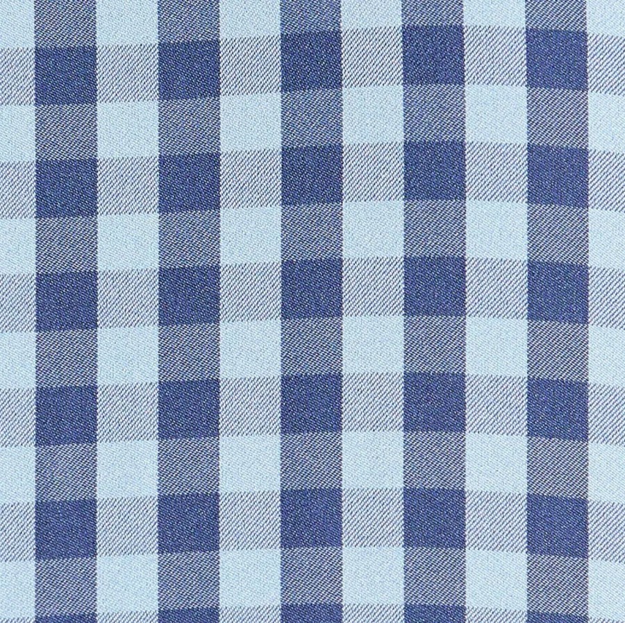 Tops State and Liberty Clothing Company | The Henry Steel Blue And Light Blue Big Gingham