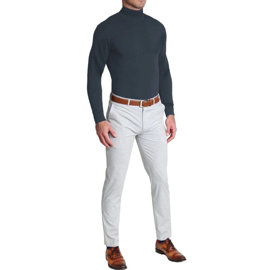 Tops State and Liberty Clothing Company | Mock Turtleneck - Navy