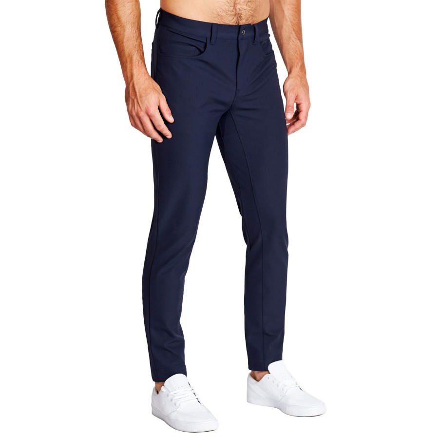 Bottoms State and Liberty Clothing Company | Athletic Fit Stretch Tech Chino - Navy