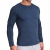 Tops State and Liberty Clothing Company | Long Sleeve Heavy Tech Crewneck - Deep Navy