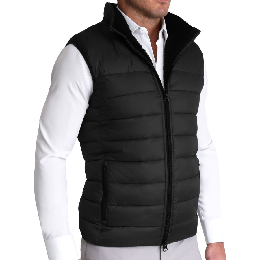 Tops State and Liberty Clothing Company | Down Puffer Vest - Black