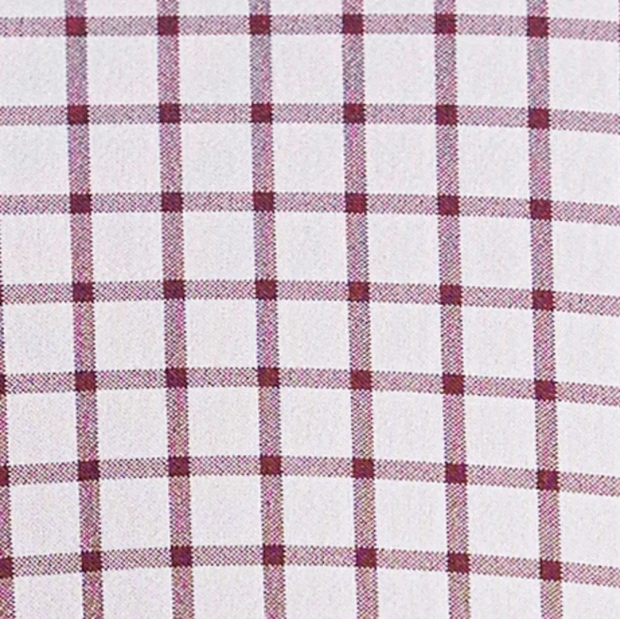 Tops State and Liberty Clothing Company | The Maurice Maroon Windowpane