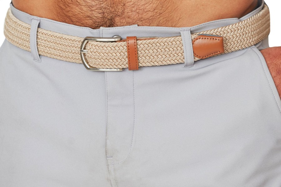 Accessories State and Liberty Clothing Company | Casual Stretch Belt - Light Brown