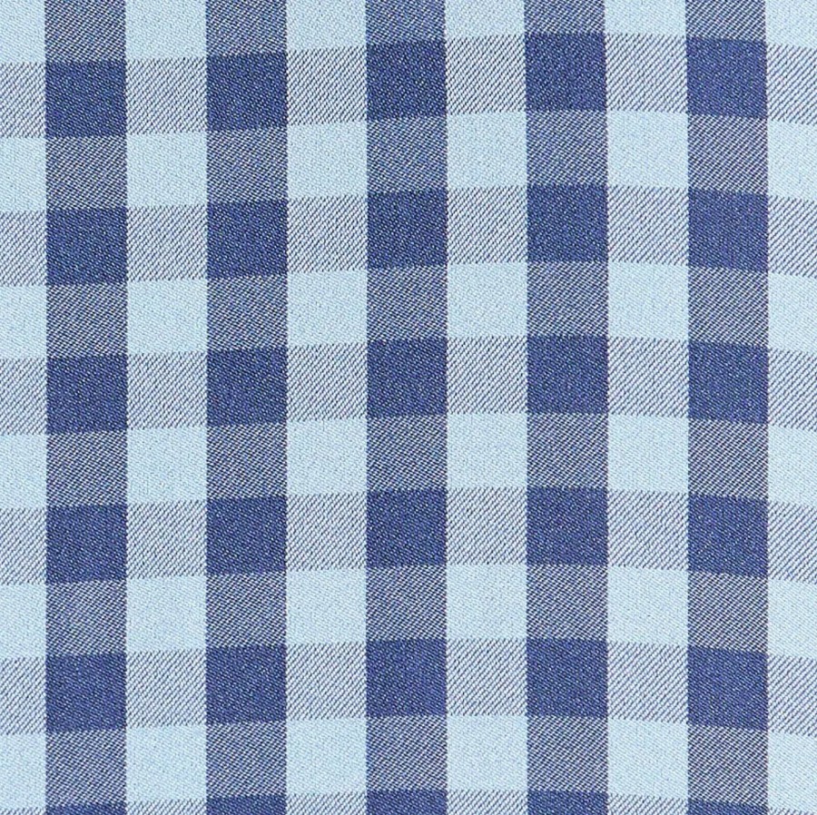 Tops State and Liberty Clothing Company | The Henry Steel Blue And Light Blue Big Gingham