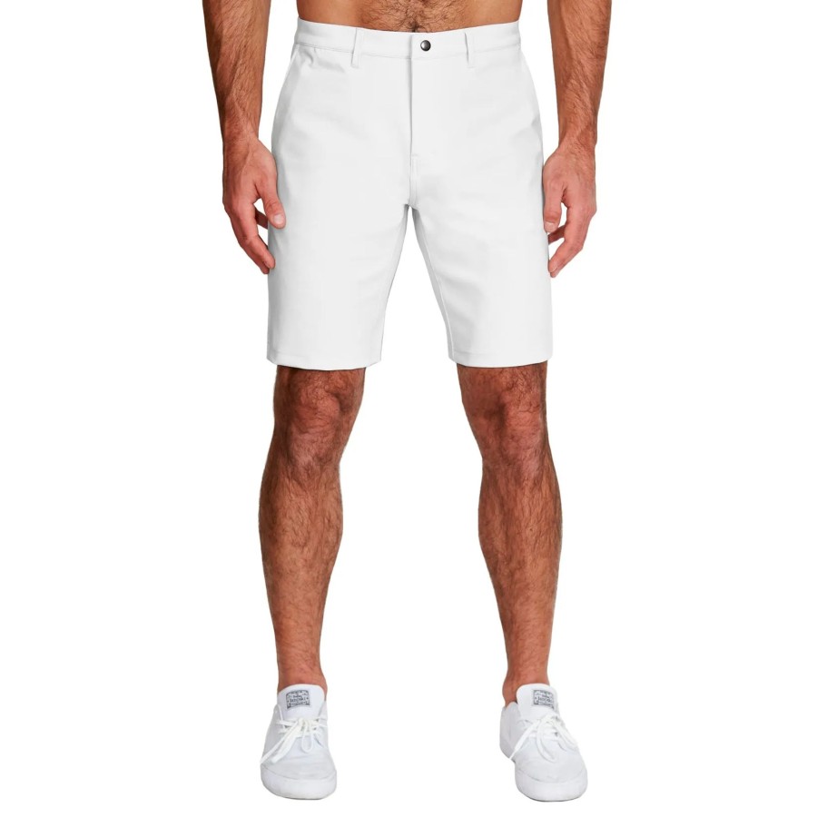 Bottoms State and Liberty Clothing Company | Athletic Fit Shorts - White