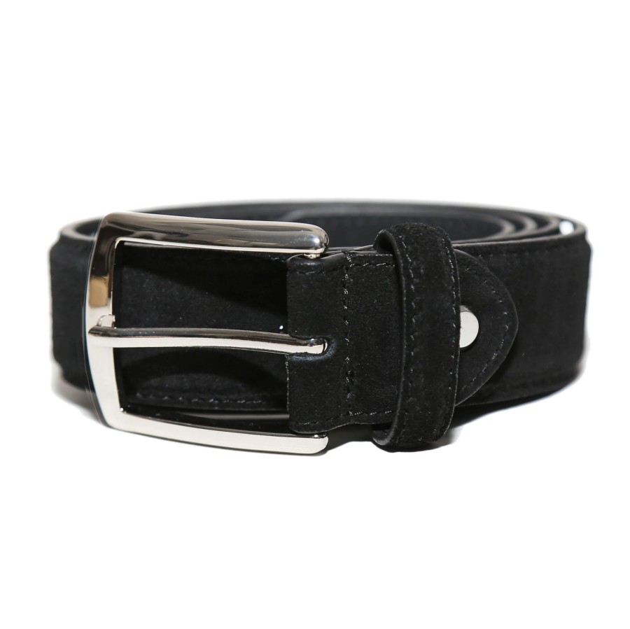 Accessories State and Liberty Clothing Company | Suede Belt - Black