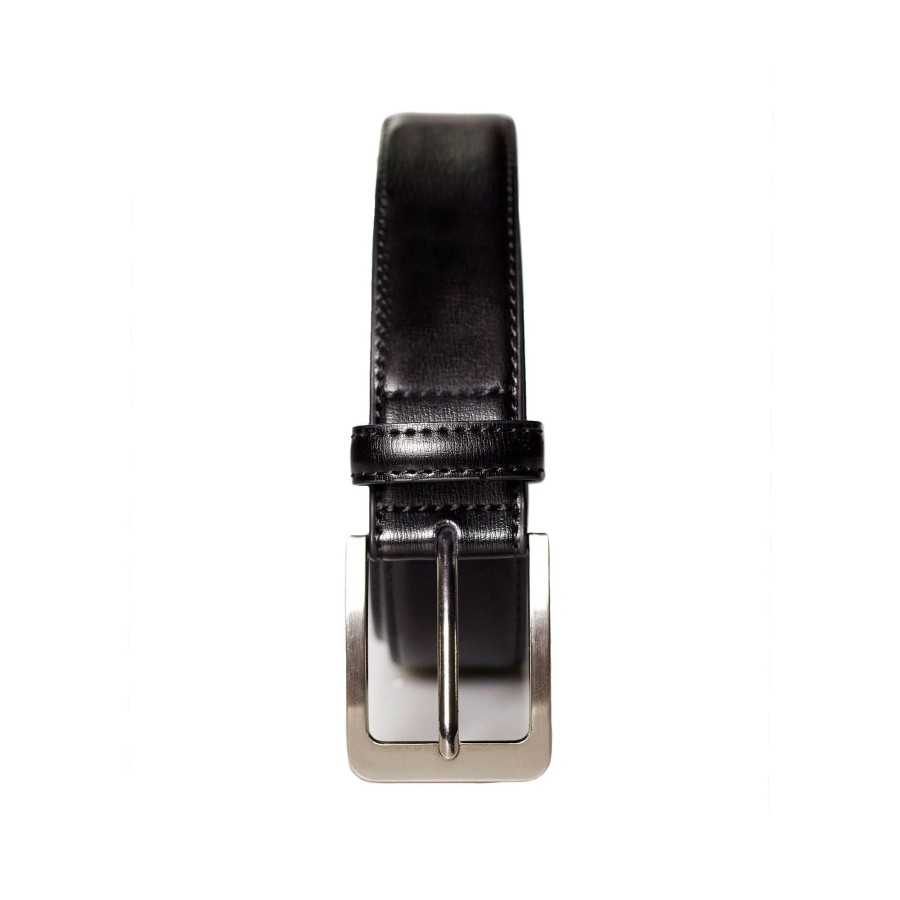 Accessories State and Liberty Clothing Company | Solid Leather Belt - Black