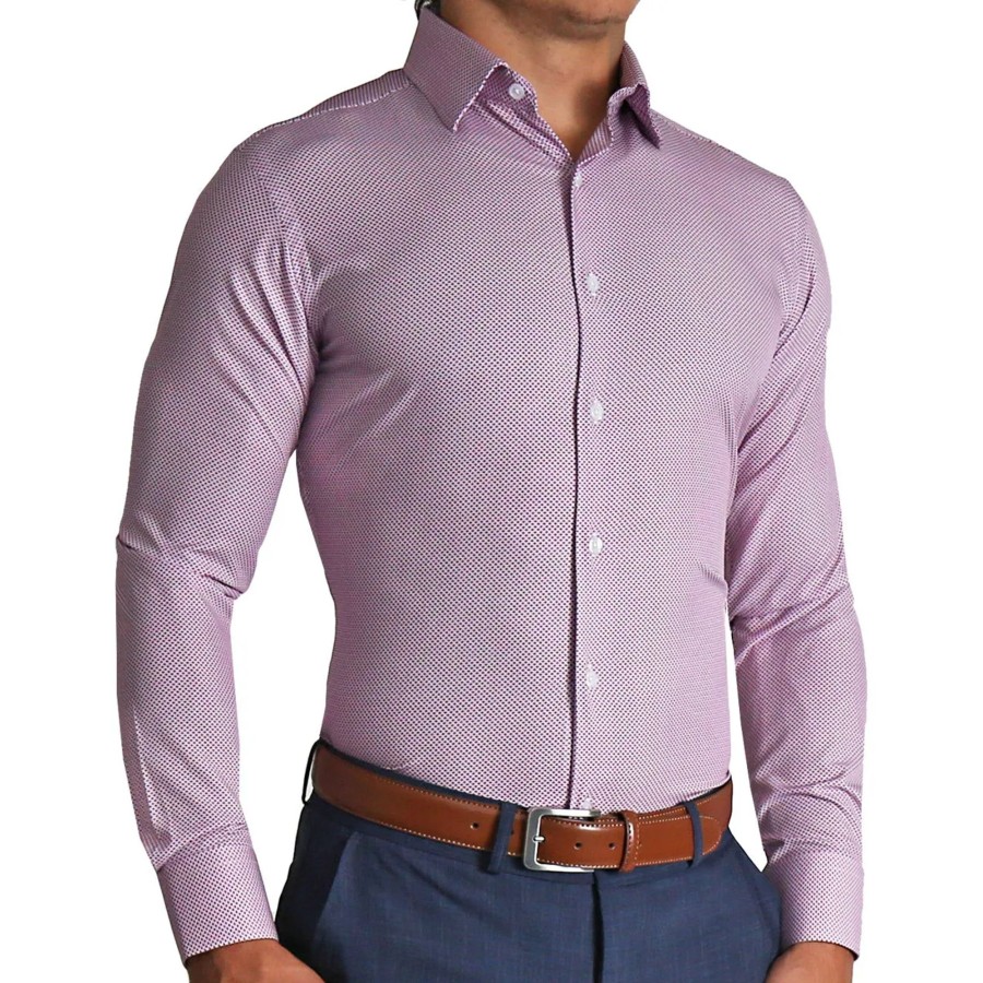 Tops State and Liberty Clothing Company | The Cullinan Purple Diamond Print