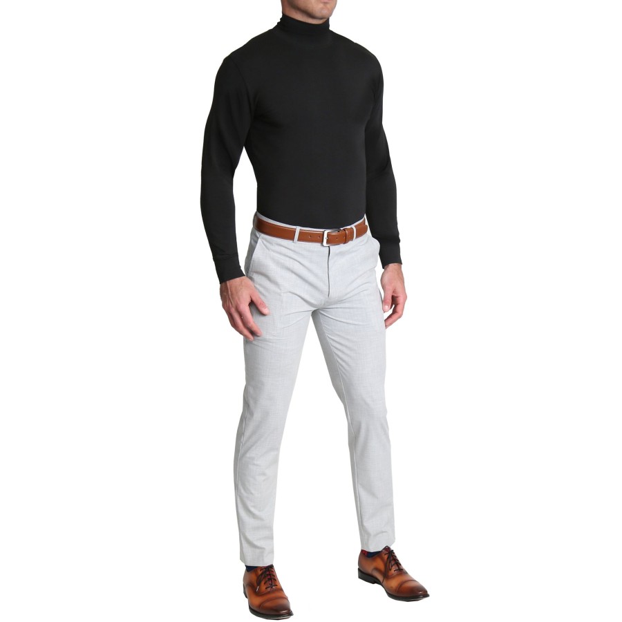 Tops State and Liberty Clothing Company | Mock Turtleneck - Black