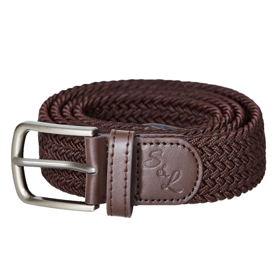 Accessories State and Liberty Clothing Company | Casual Stretch Belt - Brown