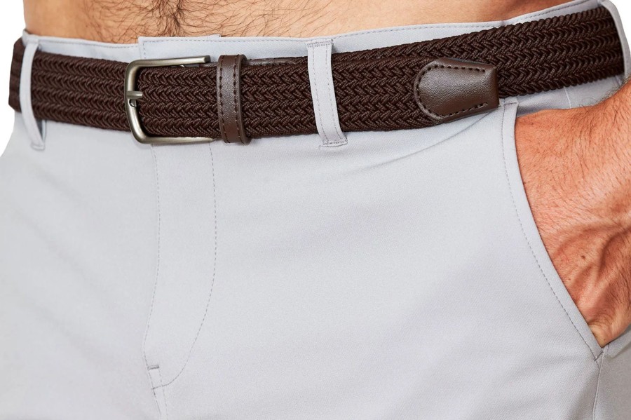 Accessories State and Liberty Clothing Company | Casual Stretch Belt - Brown