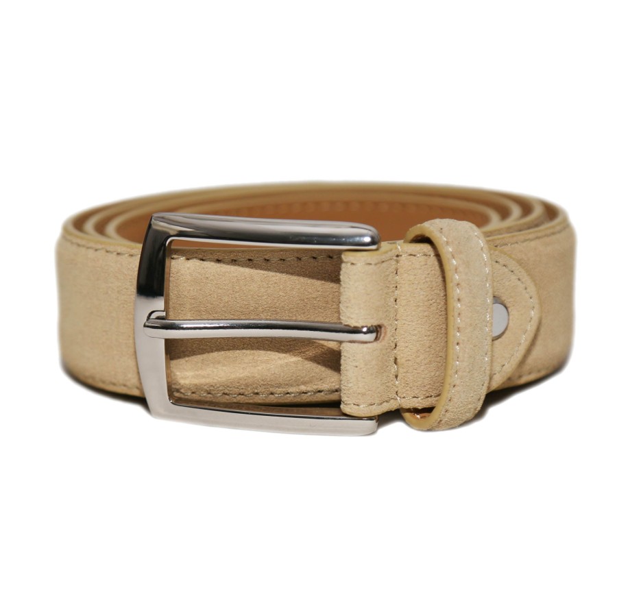 Accessories State and Liberty Clothing Company | Suede Belt - Tan