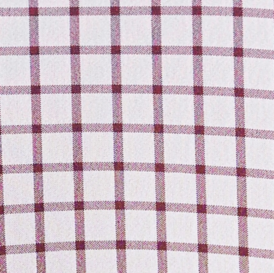 Tops State and Liberty Clothing Company | The Maurice Maroon Windowpane