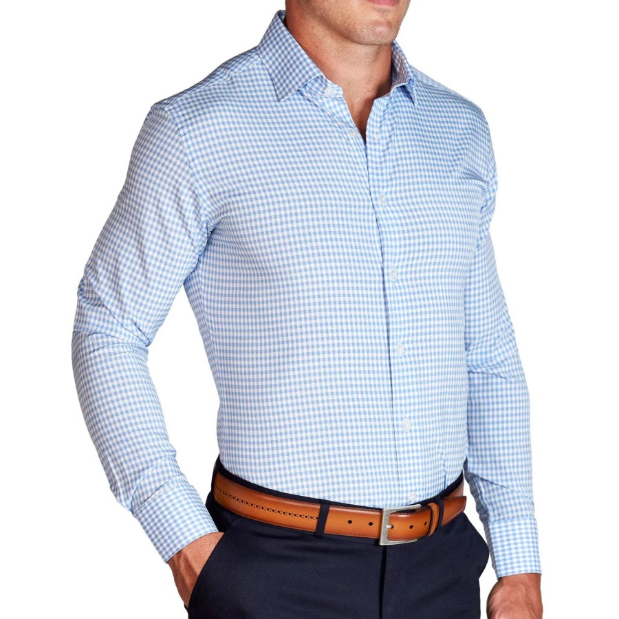 Tops State and Liberty Clothing Company | The Mills Light Blue Gingham