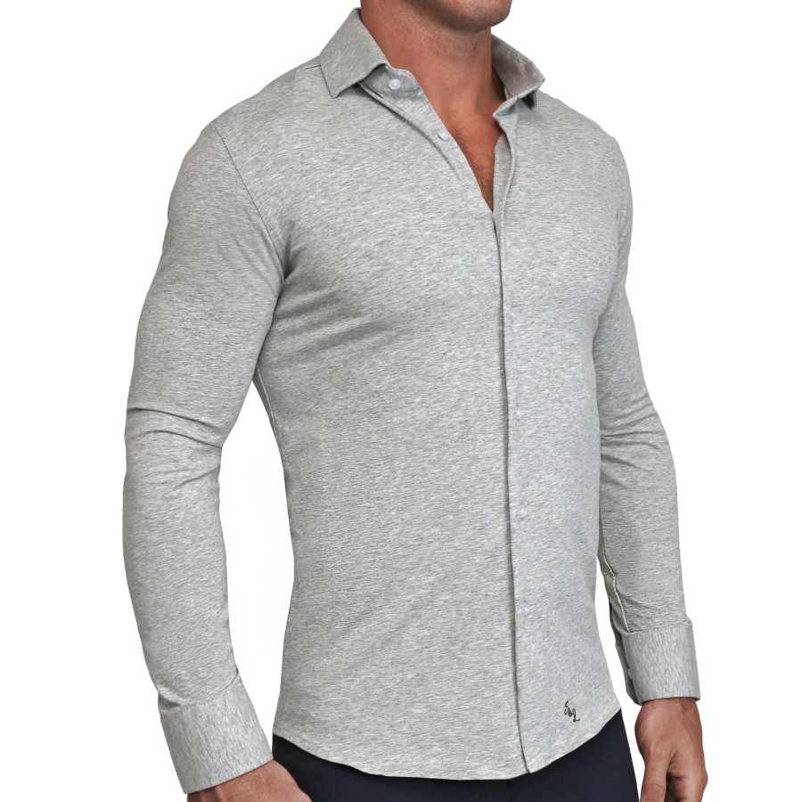 Tops State and Liberty Clothing Company | The Fowler Grey Casual Button Down