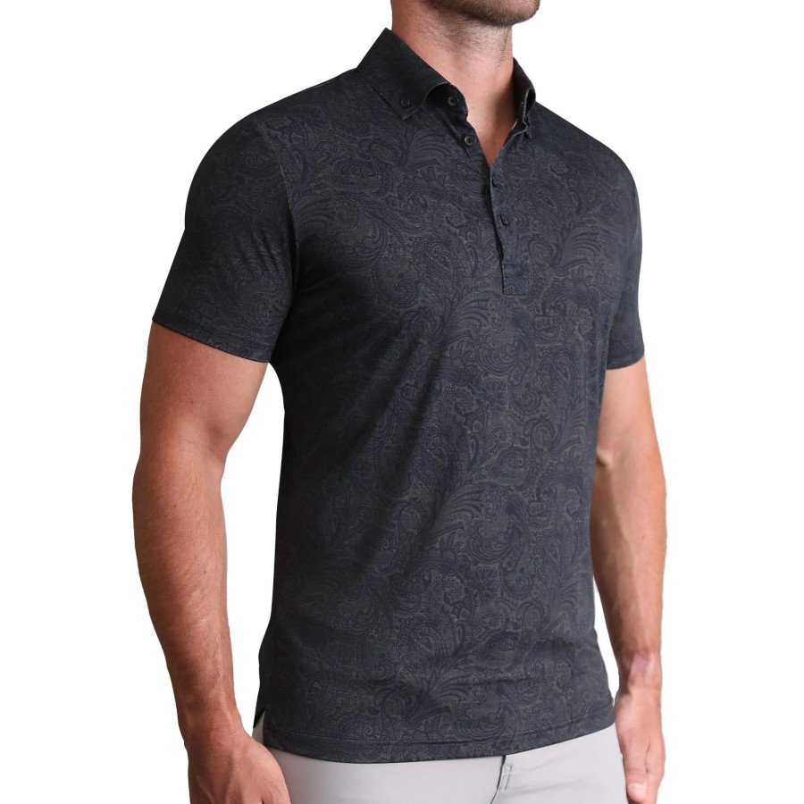 Tops State and Liberty Clothing Company | The Sterling Charcoal Jacquard