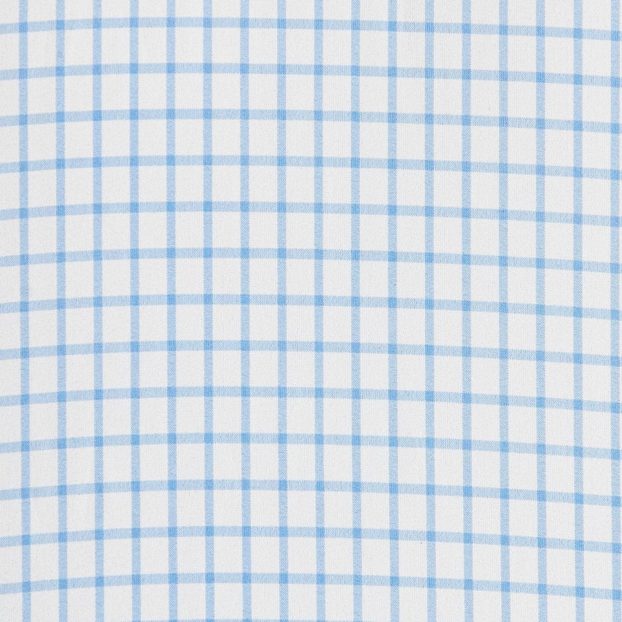 Tops State and Liberty Clothing Company | The George Light Blue Windowpane