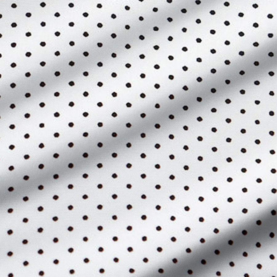 Tops State and Liberty Clothing Company | The Tatar White With Black Dots