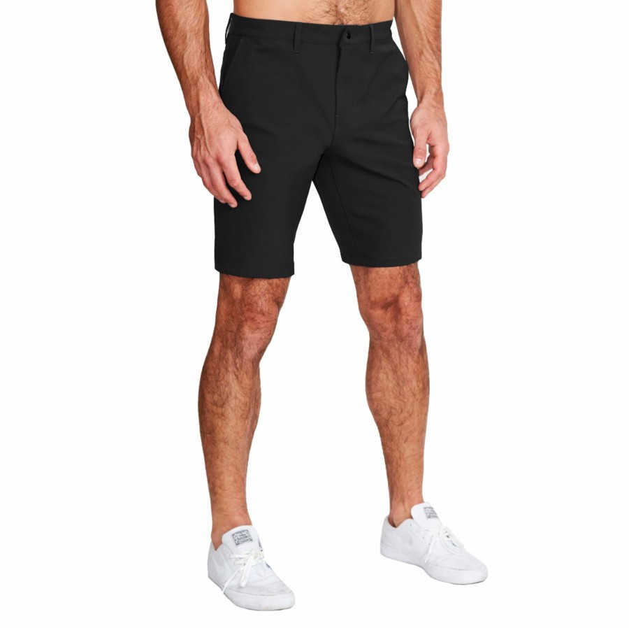 Bottoms State and Liberty Clothing Company | Athletic Fit Shorts - Black