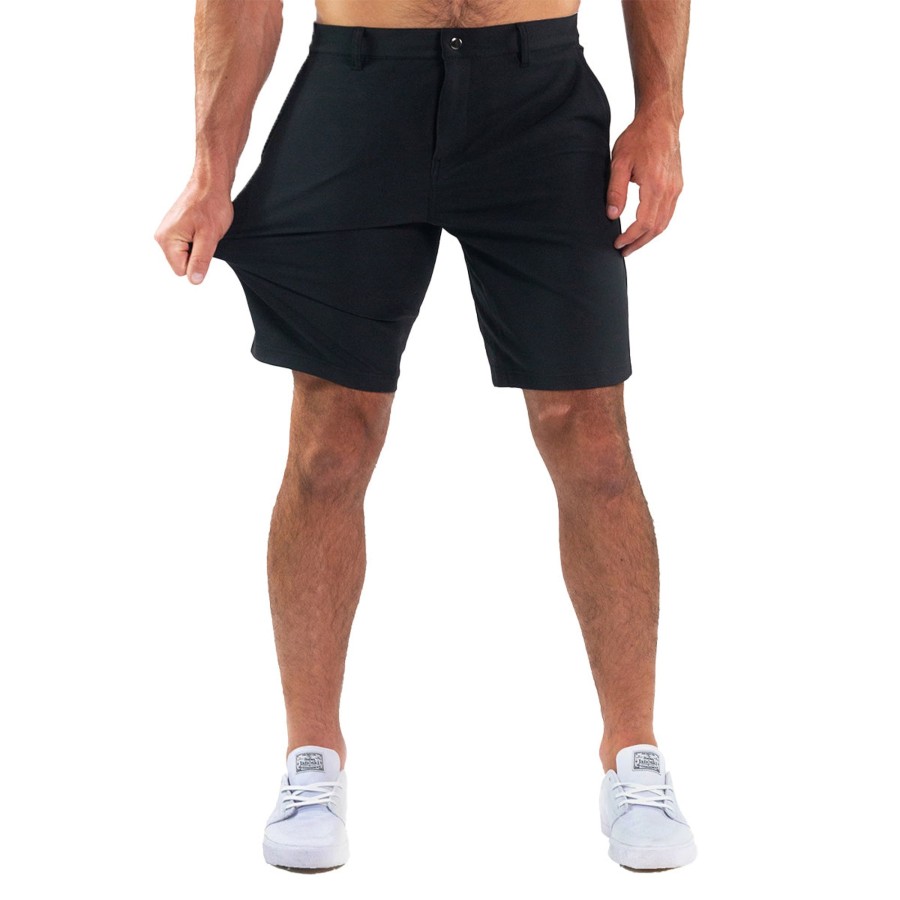 Bottoms State and Liberty Clothing Company | Athletic Fit Shorts - Black